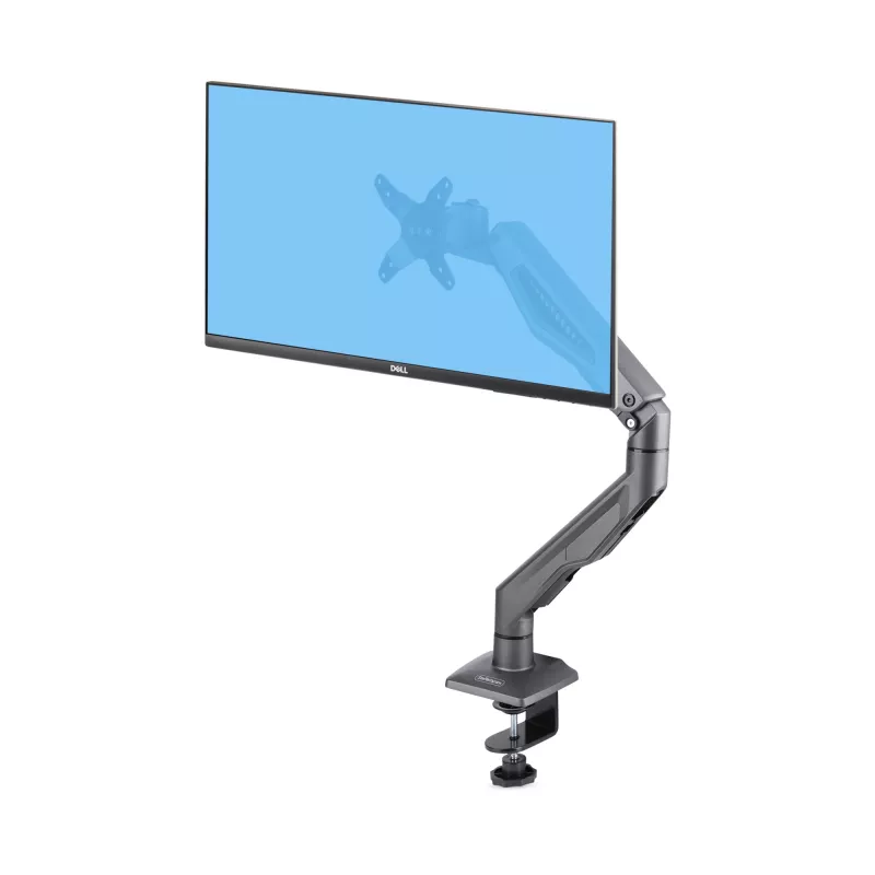 StarTech.com galda stiprinājuma monitora svira, līdz 32 collu displejam, maks. 22 mārciņas/10 kg, VESA 75x75/100x100, C-skava, pilnībā kustīga, mehāniska atspere, atbilst TAA