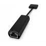 HP ElitePad Ethernet adapteris, 70 kontaktu, RJ-45, melns