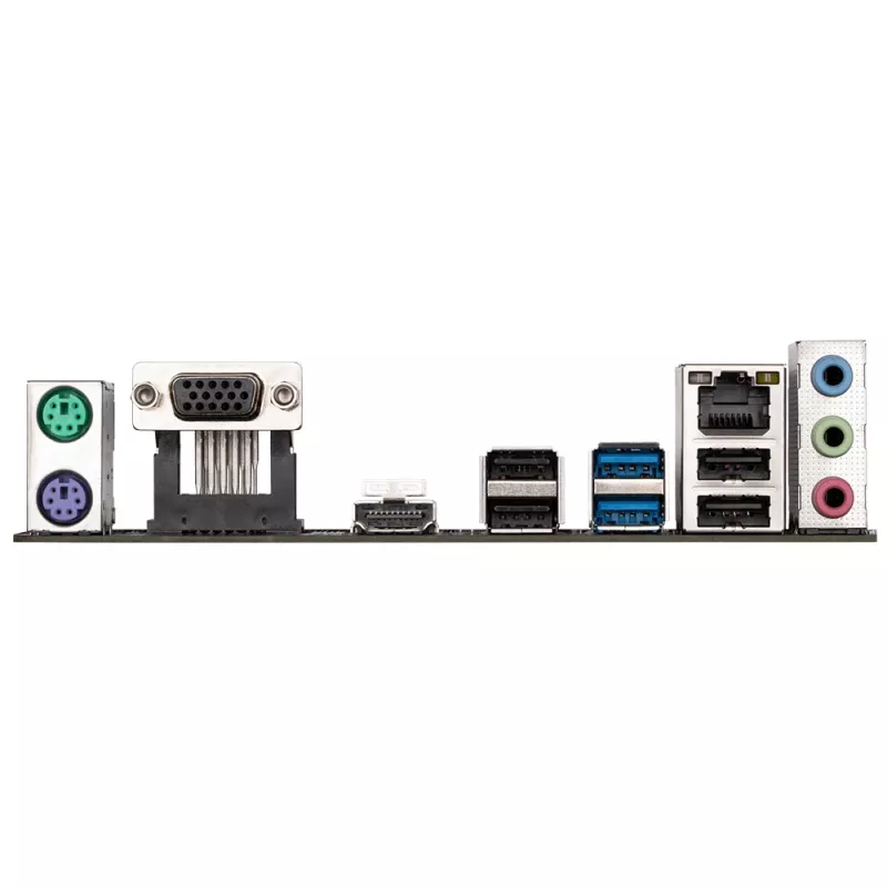 GIGABYTE H610M H V2 DDR4 mātesplate - atbalsta Intel Core 14. paaudzes CPU, 6+1+1 hibrīda digitālais VRM, līdz 3200MHz DDR4 (OC), 1xPCIe 3.0 M.2, GbE LAN, USB 3.2 Gen 1