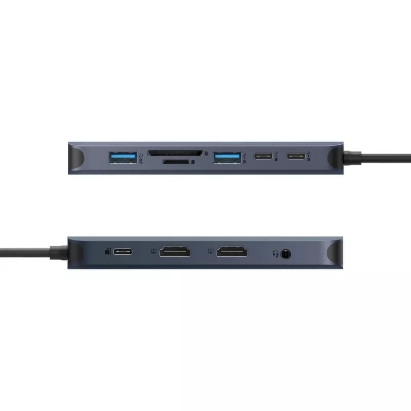 Targus HD4006GL klēpjdatora dokstacija/portu replikators USB 3.2 Gen 2 (3.1 Gen 2) Type-C melns