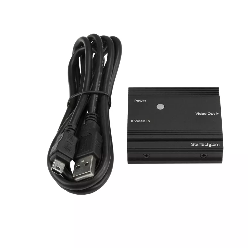 StarTech.com HDMI signāla pastiprinātājs - HDMI pagarinātājs - 4K 60Hz, 3840 x 2160 pikseļi, AV atkārtotājs, 35 m, Melns, HDCP