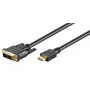 Microconnect HDM191813 video kabeļa adapteris 3 m HDMI DVI-D melns