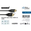 Microconnect Premium Optic HDMI kabelis 10m, 10 m, HDMI Type A (Standard), HDMI Type A (Standard), 4096 x 2160 pikseļi, 3D, melns