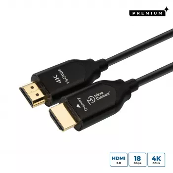 Microconnect Premium Optic HDMI kabelis 15 m