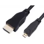 Microconnect 4K HDMI A-D kabelis, 1m