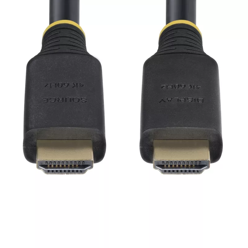 StarTech.com 10 m (32,8 pēdas) aktīvs ātrgaitas HDMI kabelis, 4K 60 Hz/1440p 144 Hz, HDR10/HDCP 2.2/ARC, 18 Gbps, UHD HDMI 2.0 vads televizoram/monitoram/displejam, TPE apvalks