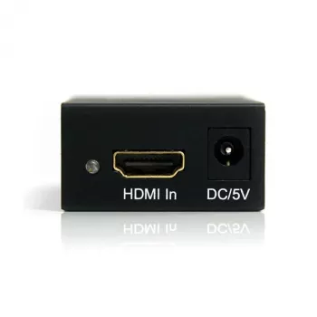 StarTech.com HDMI vai DVI uz DisplayPort aktīvais pārveidotājs, Aktīvais video pārveidotājs, Barošana, Melns, Tērauds, CE, FCC, RoHS, 1920 x 1200 pikseļi