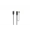 Microconnect HDMI-DP-CON1 video kabeļa adapteris 1 m HDMI Type A (Standard) DisplayPort melns