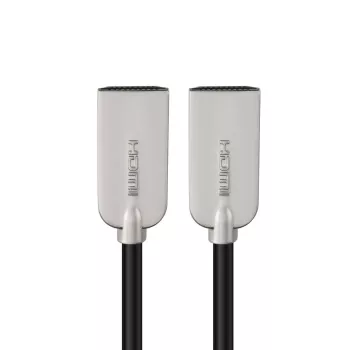 Microconnect HDMISUPERSLIM015M HDMI kabelis 1.5 m HDMI Type A (Standard) Melns, Metālisks