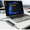 Microconnect HDMISUPERSLIM1M HDMI kabelis 1 m HDMI Type A (standarta) melns, metālisks