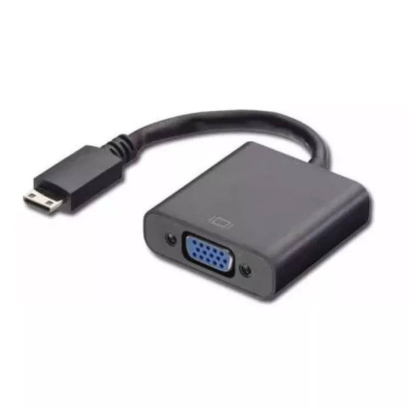 Microconnect HDMIVGAB video kabeļa adapteris 0,15 m HDMI C tips (Mini) VGA (D-Sub) melns