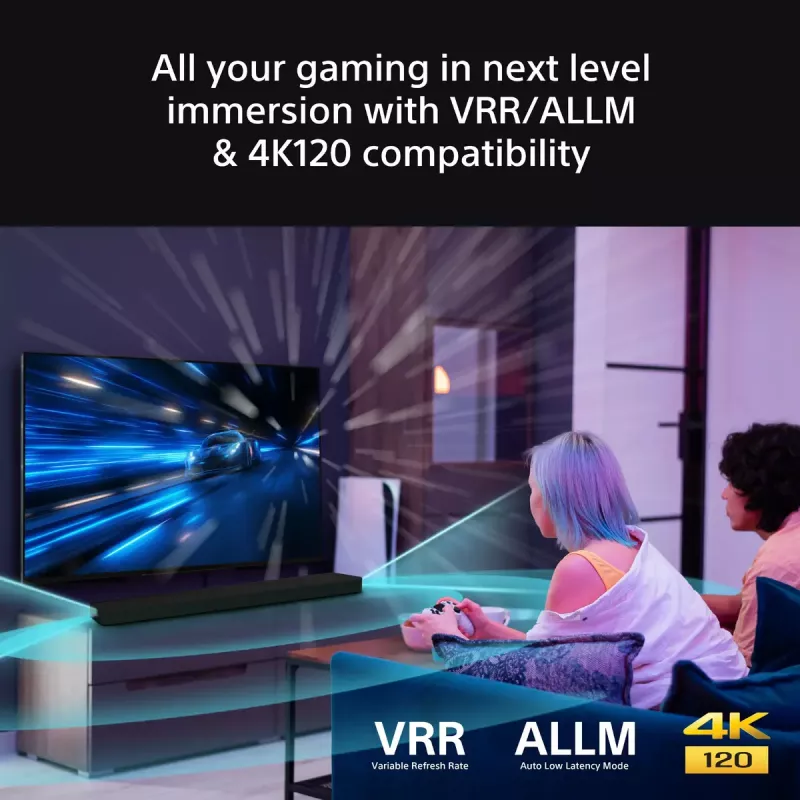 Sony BRAVIA Theatre Bar 8 – Dolby Atmos skaņas panelis, 11 skaļruņi, Wi-Fi, Bluetooth, 360 telpiskās skaņas kartēšana