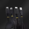 StarTech.com 1,8 m HDMI un USB 5 Gb/s KVM kabelis, 4K 60 Hz, HDMI 2.0 un USB kombinētais kabelis KVM slēdžiem