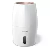Mitrinātājs Philips HU2716/10 — 2 L tvertne, 17 W, 220–240 V, balts/rozā zelts, kompakts 220×220×350 mm