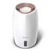 Mitrinātājs Philips HU2716/10 — 2 L tvertne, 17 W, 220–240 V, balts/rozā zelts, kompakts 220×220×350 mm