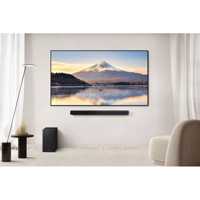 Soundbar Samsung HW-B460GF 2.1 kanālu Bluetooth ar bezvadu zemfrekvences skaļruni