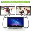 Techly Adaptera kabelis USB-C vīr. uz HDMI 2.0 4K vīr. 2m melns