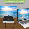 Techly Adaptera kabelis USB-C vīr. uz HDMI 2.0 4K vīr. 2m melns
