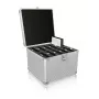 ICY BOX IB-AC628 čemodāns metāls, plastmasa sudraba krāsā