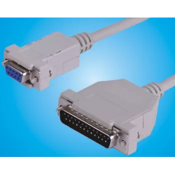 Microconnect IBM029-2 seriālais kabelis pelēks 1,8 m DB25 DB9