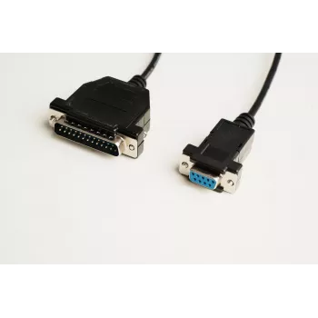 Microconnect IBM029B seriālais kabelis melns 3 m DB9 DB25