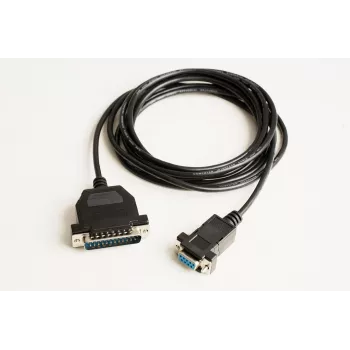 Microconnect IBM029B seriālais kabelis melns 3 m DB9 DB25