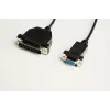 Microconnect IBM029B-1,8 seriālais kabelis melns 1.8 m DB-9 DB-25