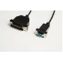 Microconnect IBM029B-1,8 seriālais kabelis melns 1.8 m DB-9 DB-25