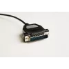 Microconnect IBM029B-1,8 seriālais kabelis melns 1.8 m DB-9 DB-25