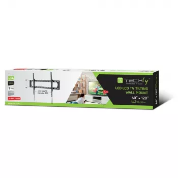 Techly ICA-PLB-369T TV stiprinājums/statīvs 3.05 m (120 collas) Melns