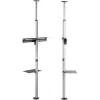 Techly ICA-TR32 TV stiprinājums/statīvs 177,8 cm (70 collu) Sudraba