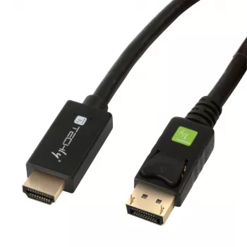 Techly Converter kabelis 1m DisplayPort to HDMI 1.2 4K ICOC DSP-H12-010