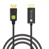 Techly Converter kabelis 1m DisplayPort to HDMI 1.2 4K ICOC DSP-H12-010