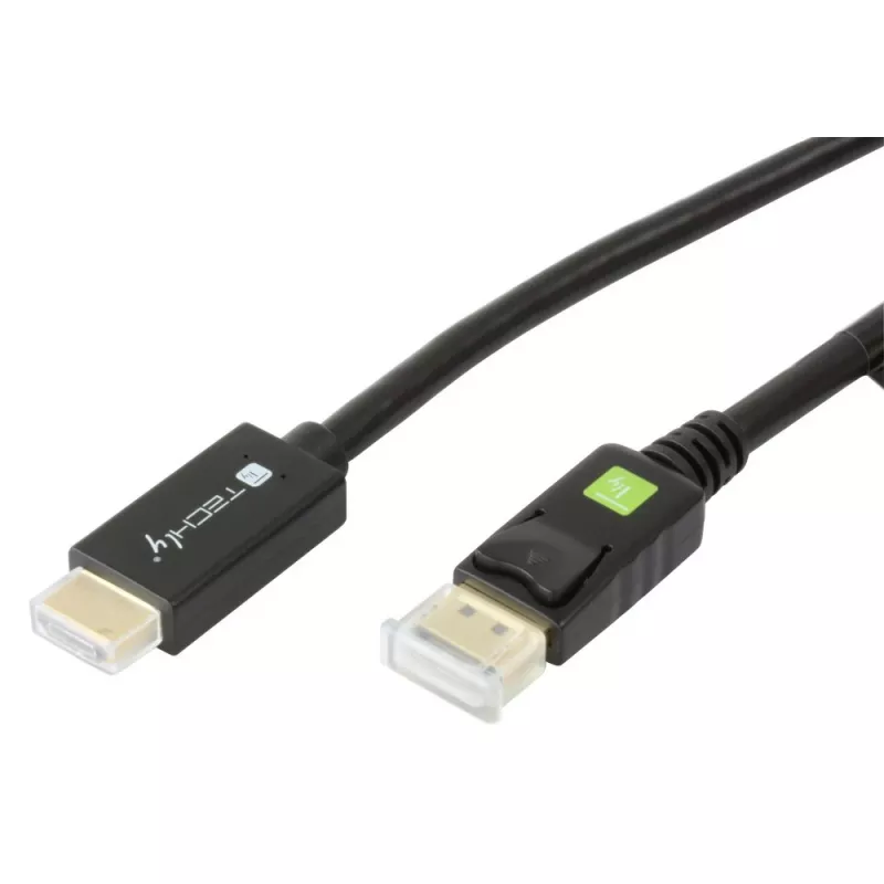Techly Converter kabelis 1m DisplayPort to HDMI 1.2 4K ICOC DSP-H12-010