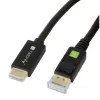 Techly Converter kabelis 2m DisplayPort to HDMI 1.2 4K ICOC DSP-H12-020