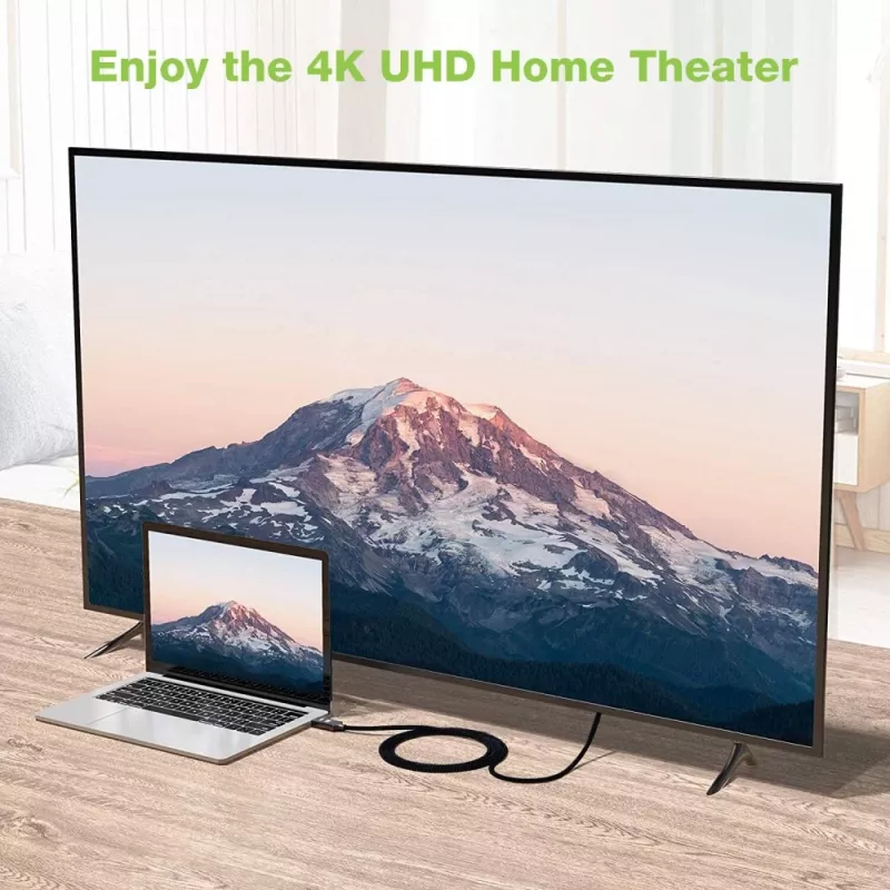 Techly Converter kabelis 2m DisplayPort to HDMI 1.2 4K ICOC DSP-H12-020
