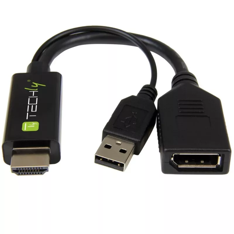Video signālu pārveidotājs Techly ICOC HDMI-DP12A 4096x2160 120Hz