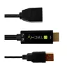 Video signālu pārveidotājs Techly ICOC HDMI-DP12A 4096x2160 120Hz