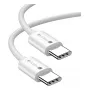 Techly ICOC-MU4-40G240W1 USB kabelis USB4 Gen 3x2 1 m USB C Balts