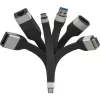 Techly ICOC-USBC-VGA video kabeļa adapteris 0.12 m USB Type-C VGA (D-Sub)