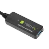 Techly ICUR30100G USB kabelis USB 3.2 Gen 1 (3.1 Gen 1) 10 m USB A Melns