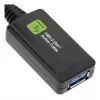 Techly ICUR3050G USB kabelis USB 3.2 Gen 1 (3.1 Gen 1) 5 m USB A Melns