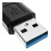 Techly ICUR3050G USB kabelis USB 3.2 Gen 1 (3.1 Gen 1) 5 m USB A Melns