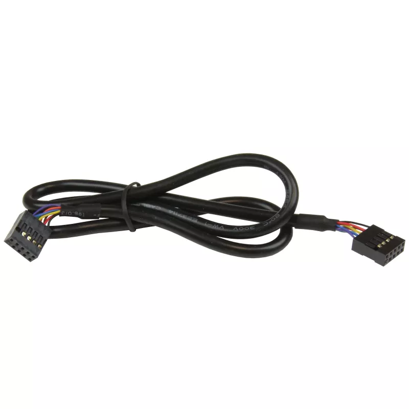 StarTech.com 24 collu iekšējais USB mātesplates pieslēgvieta uz 2 portu seriālo RS232 adapteri