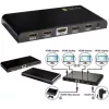 Techly sadalītājs HDMI 2.0 4K UHD 3D izeju, HDMI, 4x HDMI, 3840 x 2160 pikseļi, melns, 4K Ultra HD, 30 m