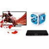 Techly sadalītājs HDMI 2.0 4K UHD 3D izeju, HDMI, 4x HDMI, 3840 x 2160 pikseļi, melns, 4K Ultra HD, 30 m