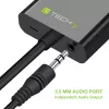Techly kabeļa adapteris-pārveidotājs HDMI uz VGA ar Micro USB un audio IDATA HDMI-VGA2AU