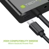 Techly kabeļa adapteris-pārveidotājs HDMI uz VGA ar Micro USB un audio IDATA HDMI-VGA2AU