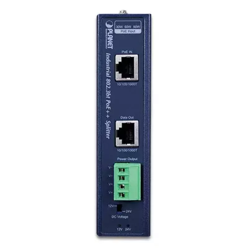 Tīkla sadalītājs PLANET IPOE-173S Power over Ethernet PoE