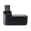 Techly IUSB3-HUB3-ROTB saskarnes centrmezgls USB 3.2 Gen 1 (3.1 Gen 1) Type-A 5000 Mbit/s Melns